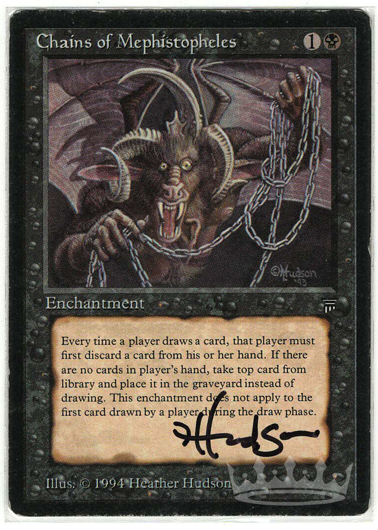 Chains of Mephistopheles (Signed by Artist Heather Hudson
