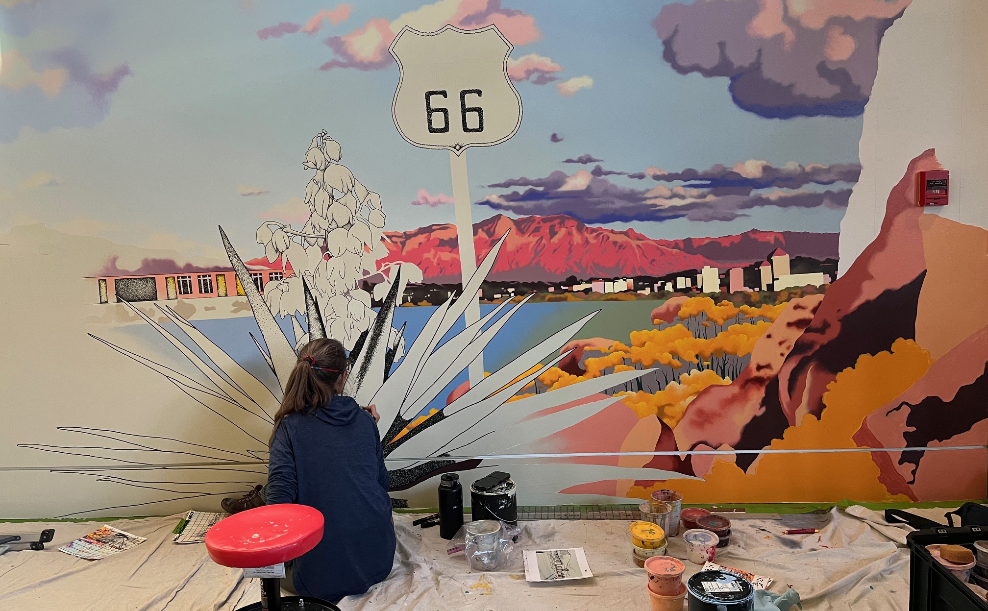 Jump Into the Fast Lane: A New Mural and Exhibition Celebrates