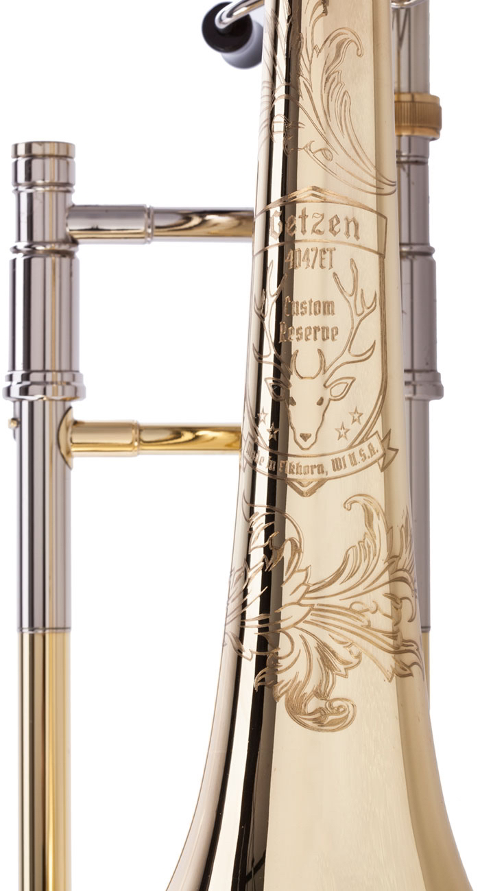 Getzen Custom Reserveシリーズ Bb/Fテナーバストロンボーン4047ET