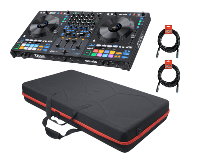 Rane FOUR Advanced 4-Channel Stems DJ Controller + Carry Bag
