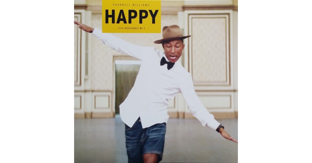 Happy, Pharrell Williams – LP – Music Mania Records – Ghent