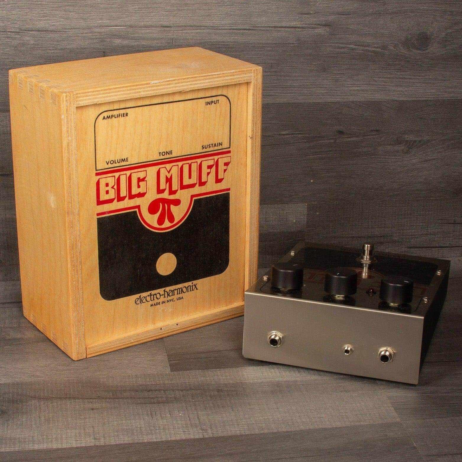 Used Big Muff Pedal: Electro-Harmonix USA Wooden Box Edition