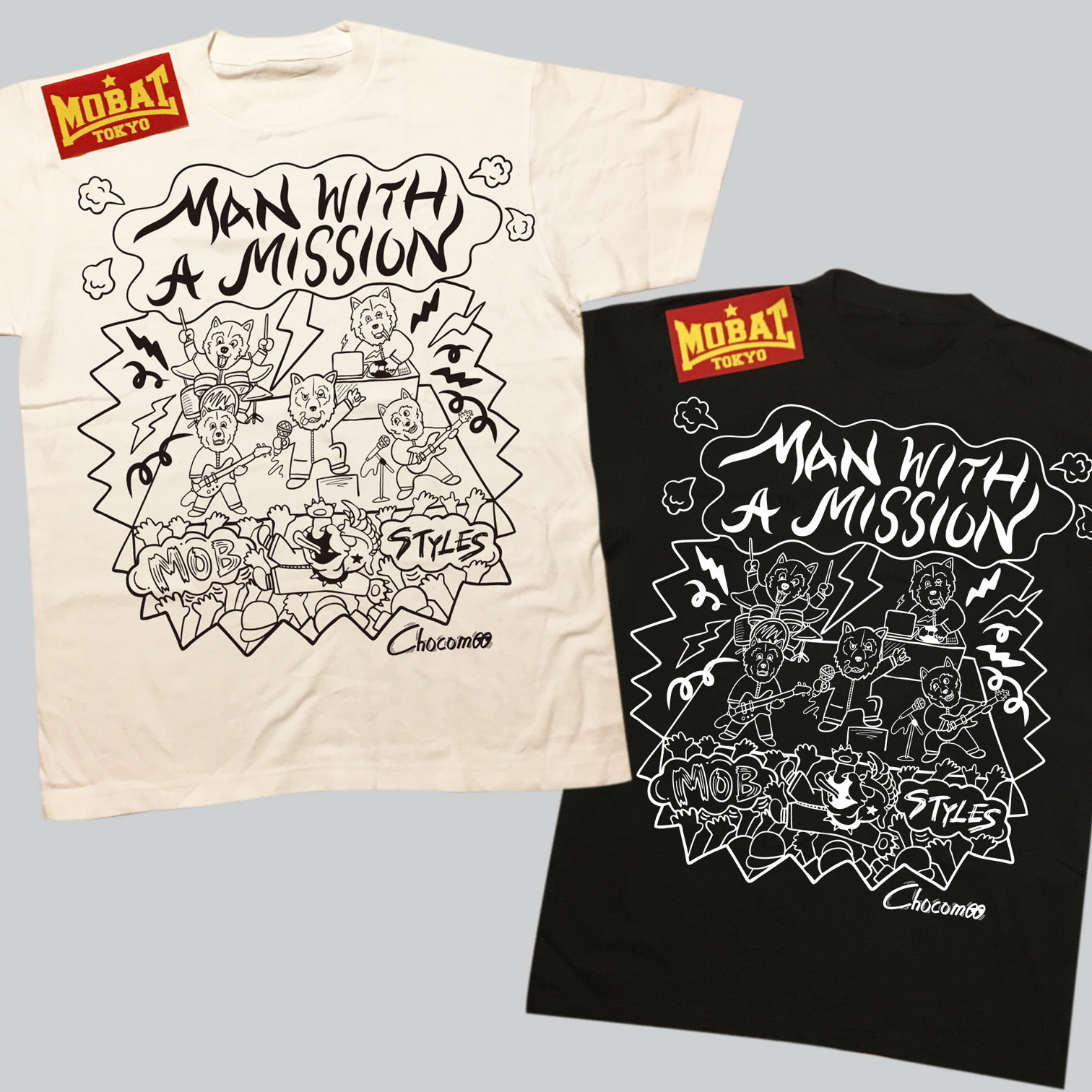 MAN WITH A MISSON x MOBSTYLESコラボTシャツ第三弾！ | MAN WITH A