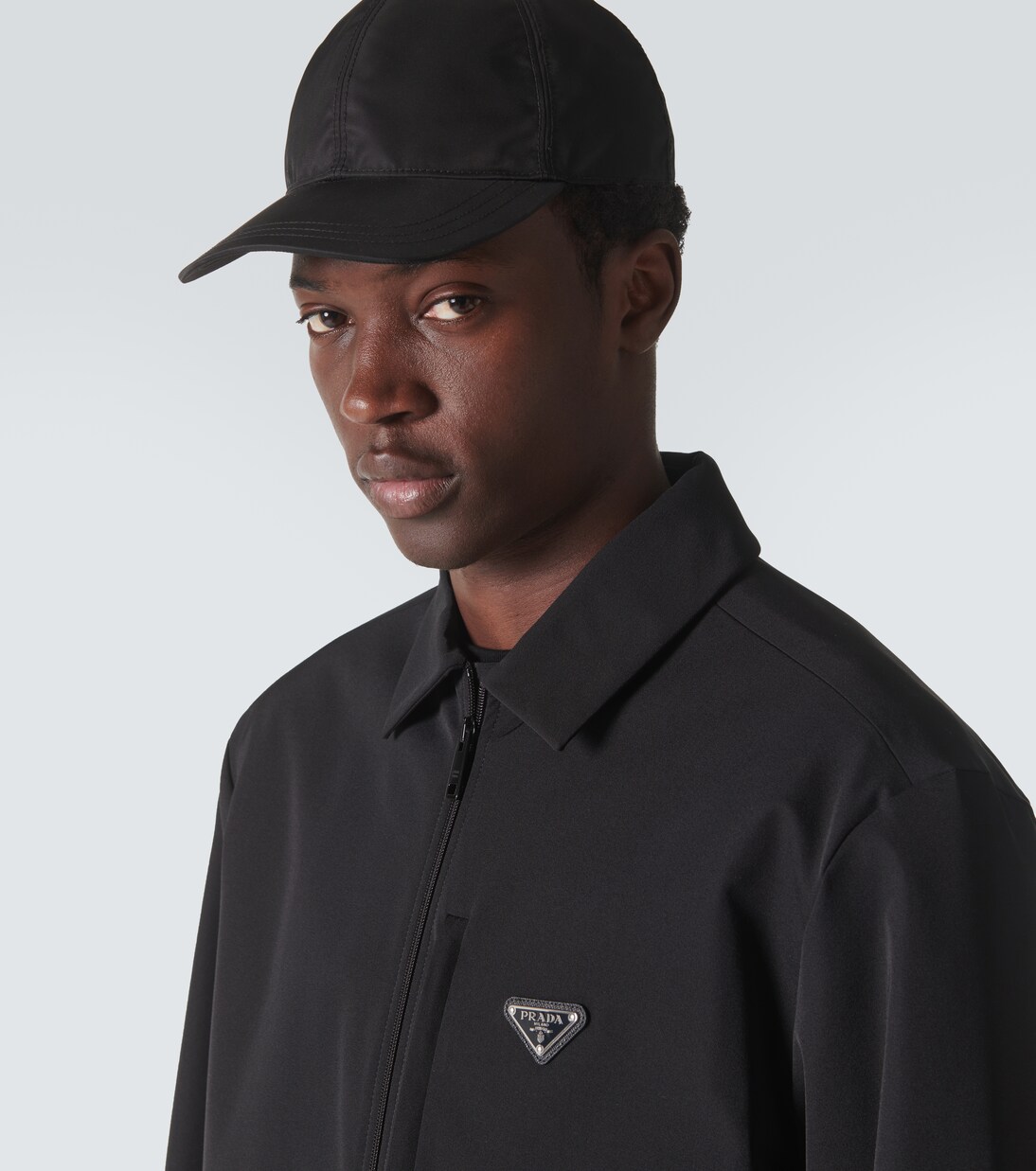 Re-Nylon baseball cap in black - Prada | Mytheresa