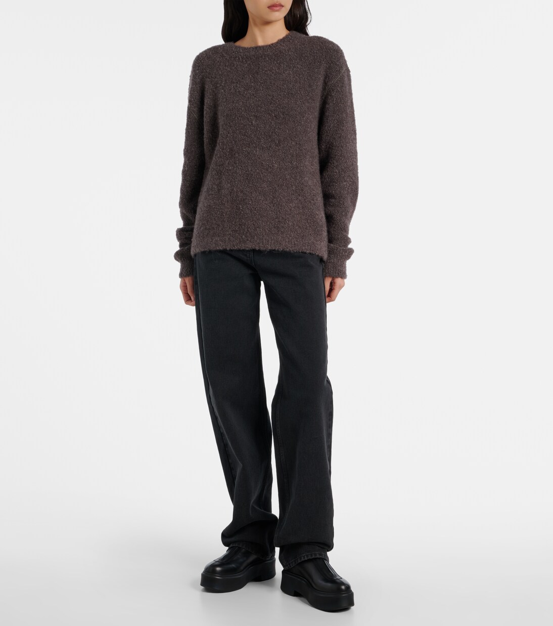 Zipped 1 leather ankle boots in black - The Row | Mytheresa