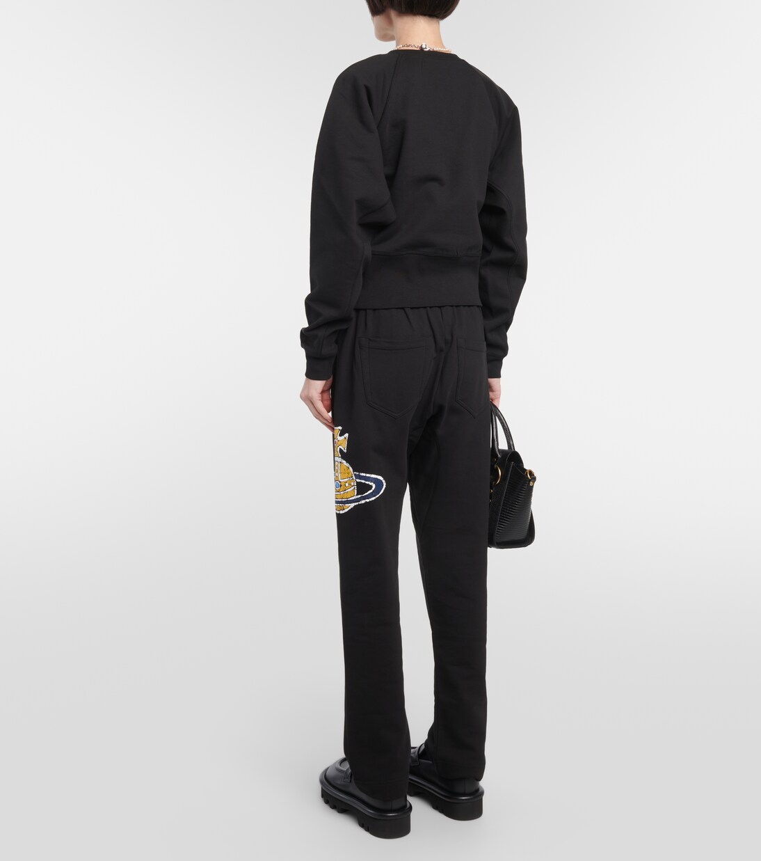 Cotton sweatshirt in black - Vivienne Westwood | Mytheresa