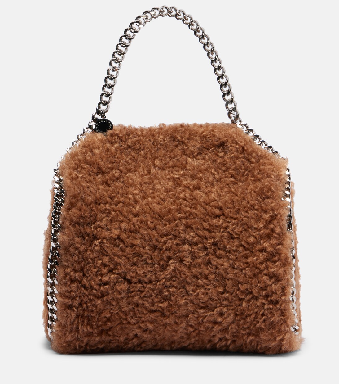 Falabella Mini shoulder bag in brown - Stella Mc Cartney | Mytheresa