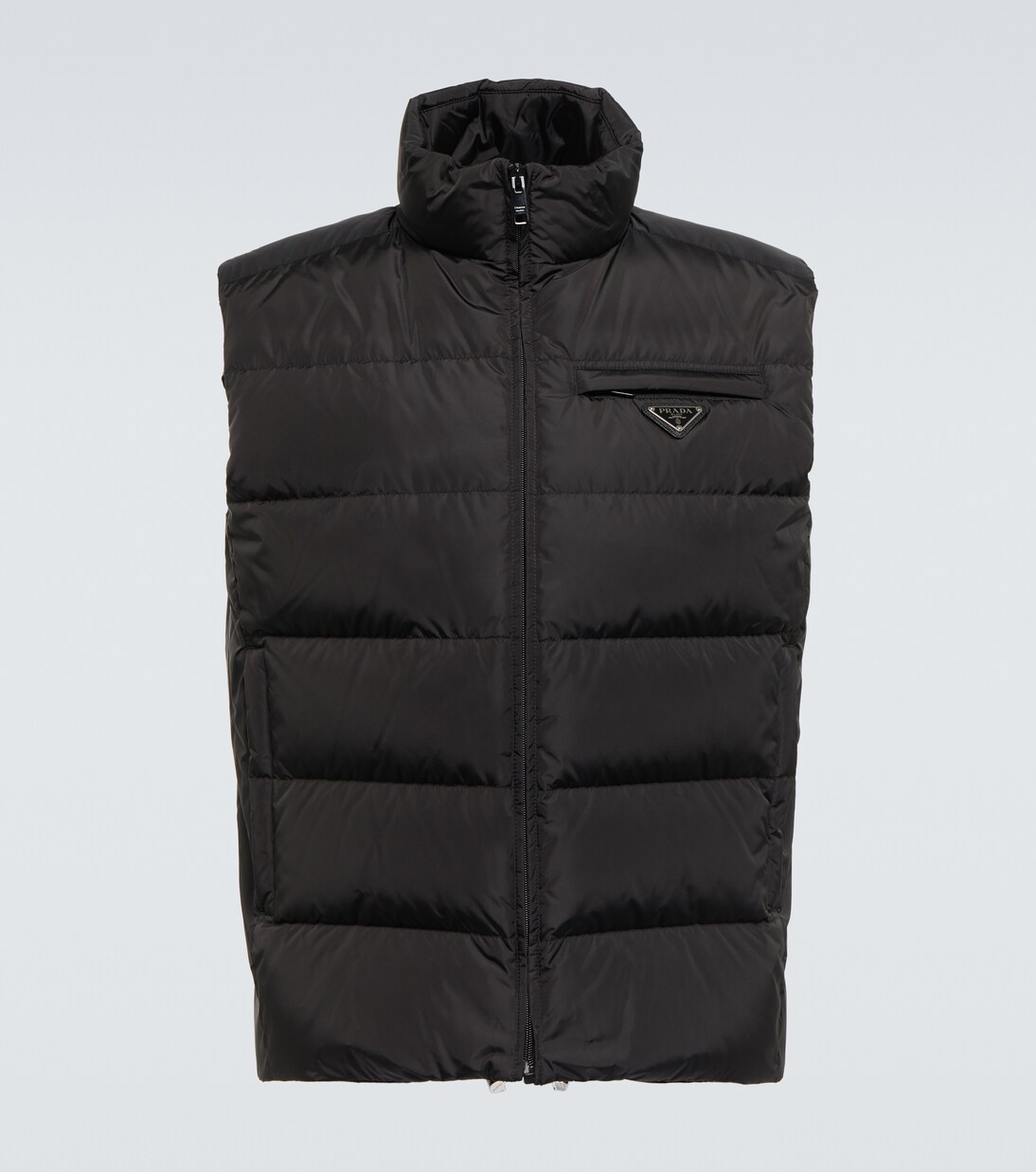 Re-Nylon padded vest in black - Prada | Mytheresa