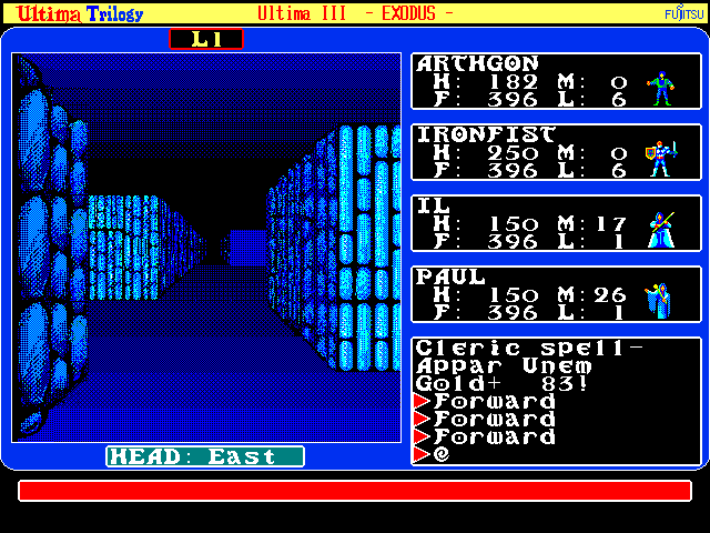 Download Ultima Trilogy: I ♢ II ♢ III (FM Towns) - My Abandonware