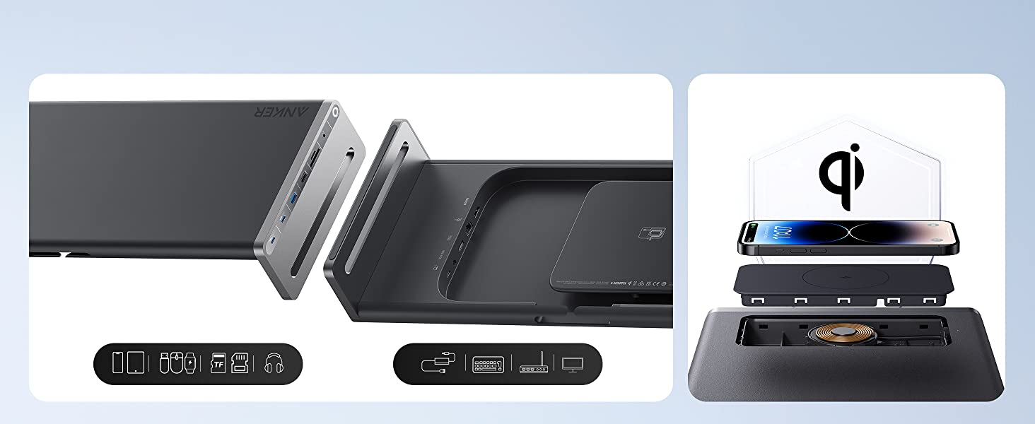 Anker 675 USB-C 12-in-1 Docking Station Monitor Stand is now