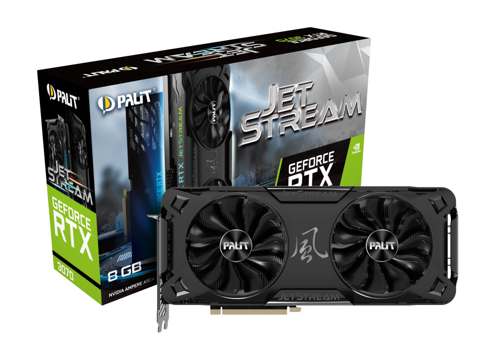 Palit intros dual-fan, dual-BIOS NVIDIA GeForce RTX 3070 JetStream