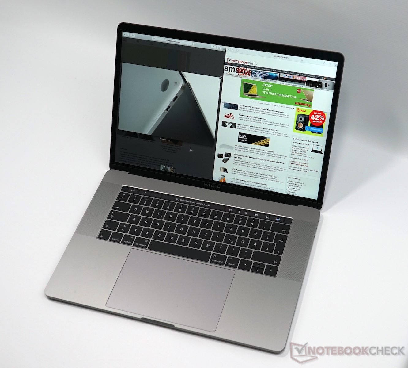 Apple MacBook Pro 15 (Late 2016, 2.7 GHz, 455) Notebook Review