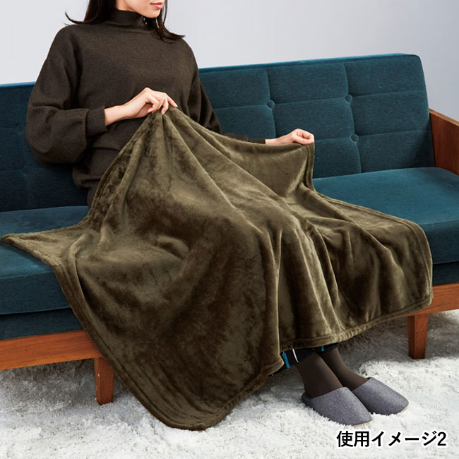 グランゴールド 大判フラフィブランケット（SNS-1001145）｜名入れ