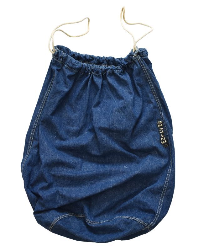 50's【ビンテージ】【米軍実物】【U.S.ARMY】【デニムランドリーバッグ