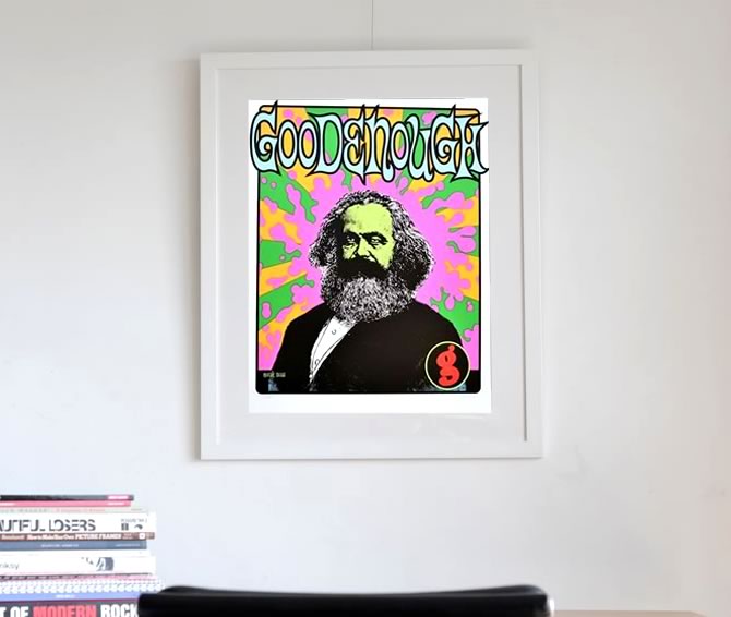 Frank Kozikのポスター「Good Enough 2016 - Blue」を販売 ー