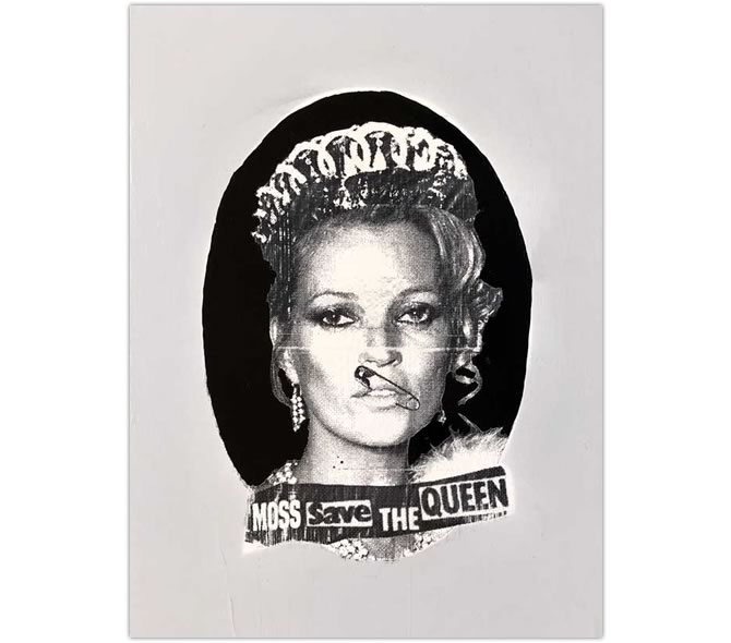 Jamie Reid（ジェイミー・リード）のGod Save the Queenのオマージュ