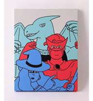 ダラス美術館製作、奈良美智の1000枚限定オフセットリトグラフポスター