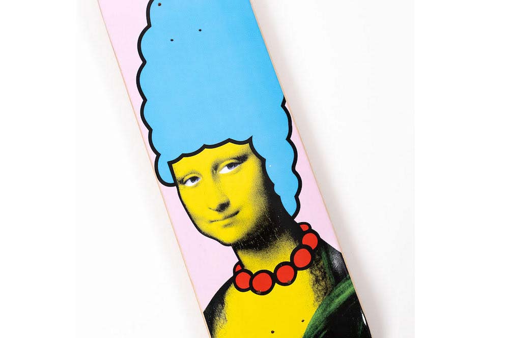 モナシンプソンのスケートデッキです。 ー NOISEKING ノイズキング