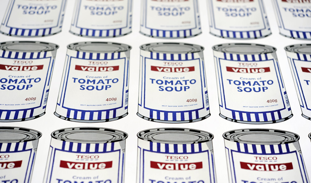 BanksyのTomato Soupがご購入いただけます。 ー NOISEKING ノイズキング