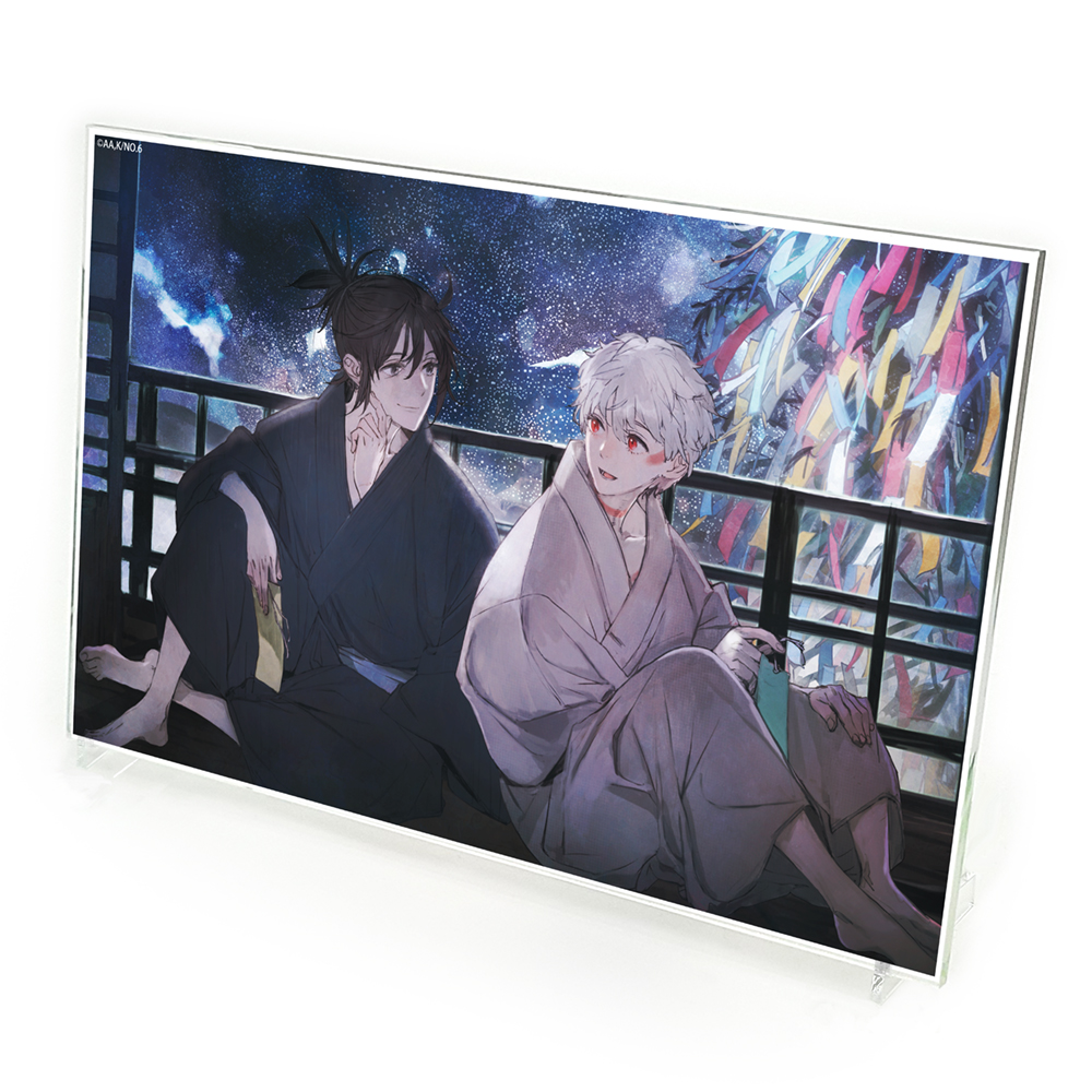 NO.6 » 【再販】NO.6 スクエア缶バッジセット 七夕ver. | ノイタミナ