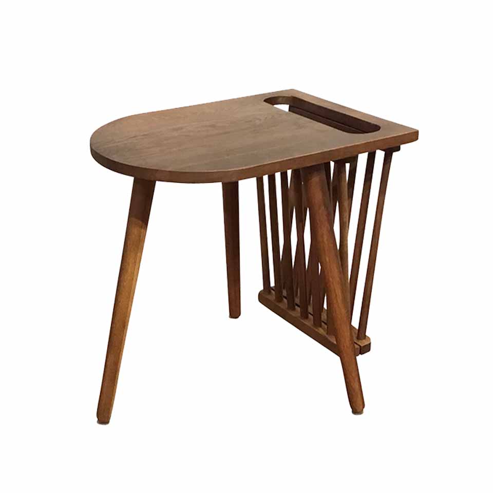 マガジンラック付きサイドテーブル | NOCEノーチェ 家具・インテリア通販