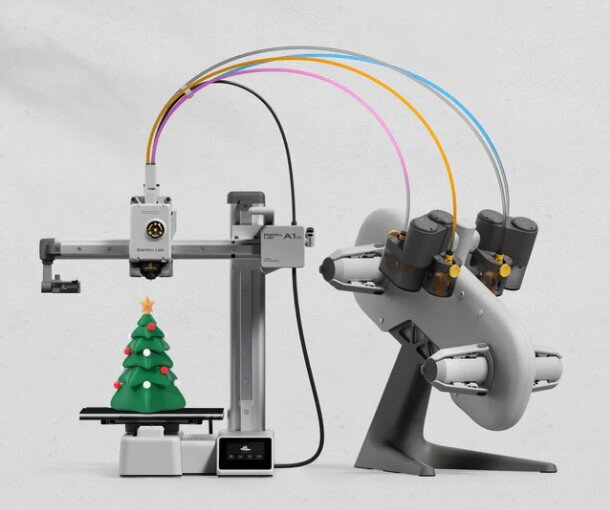 Bambu Lab A1 mini / Combo s AMS Lite - 3D tiskárna