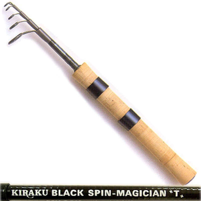 キラク(KIRAKU) ブラックマジシャン テレスコピック スピニングロッド