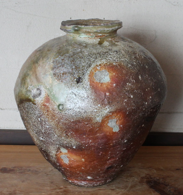 新 学 伊賀大壺 Iga large jar by ATARASHI Manabu 商品詳細｜備前焼