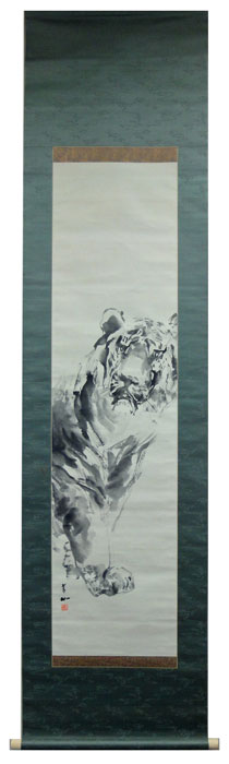 大橋翠石 墨虎/Web書画ミュージアム