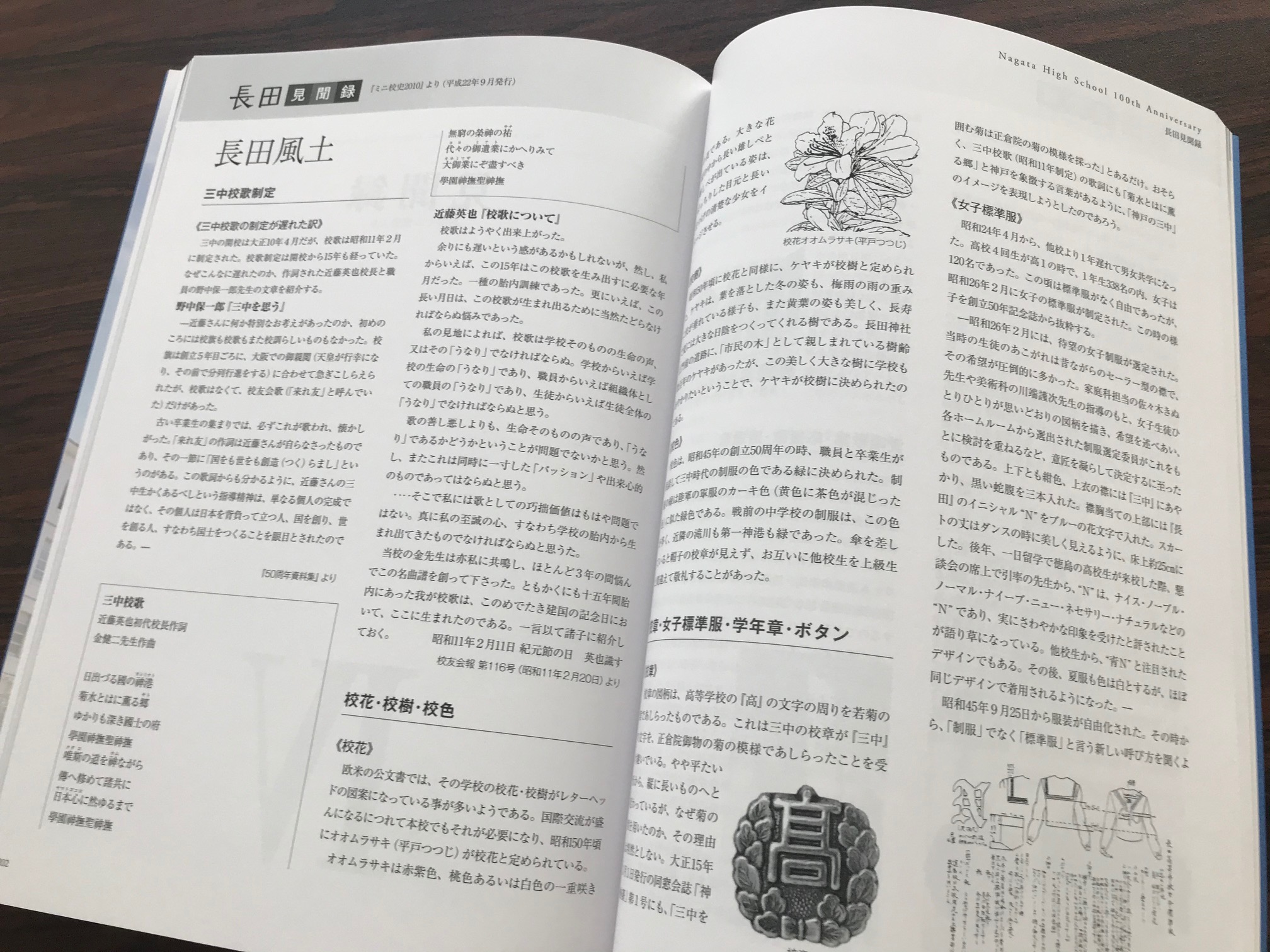 100周年記念誌 注文