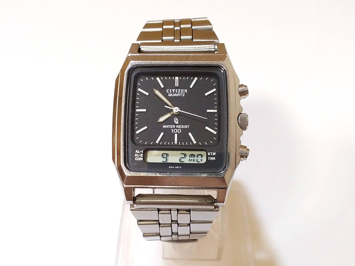 Citizen Ana-Digi 8950 アナデジ腕時計の使い方 | しばさんのカメラ