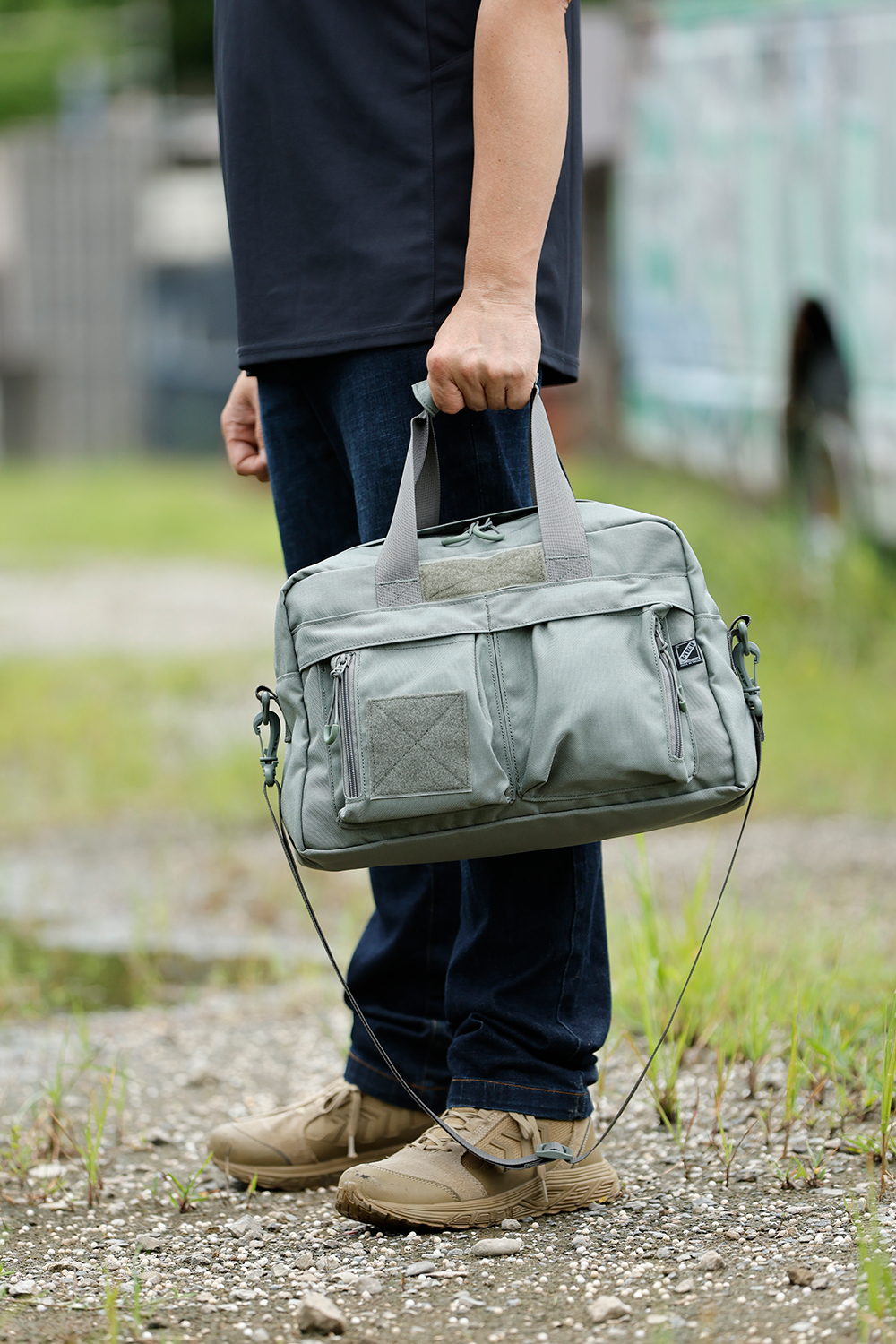 X-SMALL PILOT BAG J-TECH ミリタリーショップ 革ジャン 中田商店