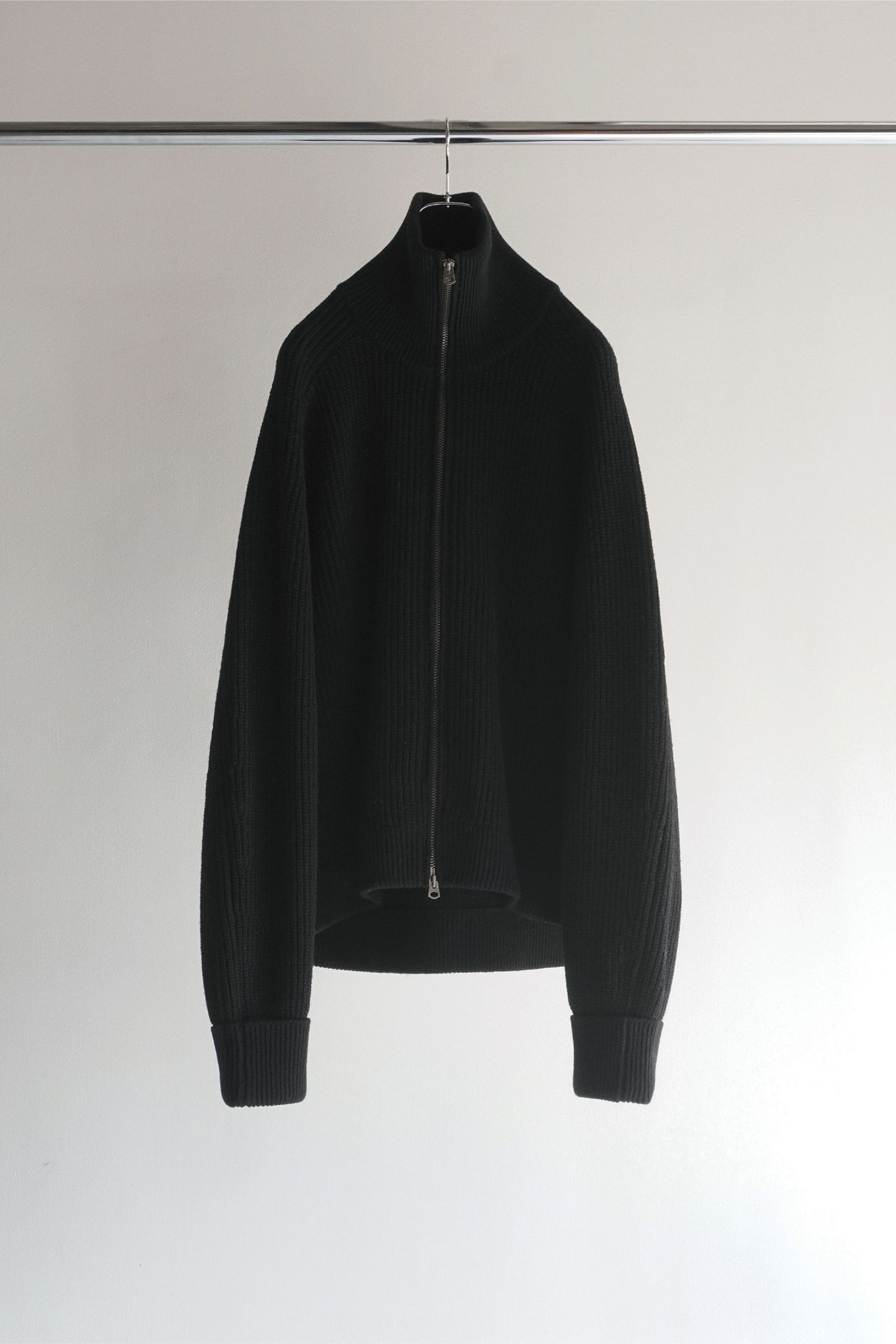 ANCELLM - DRIVERS KNIT | BLACK | ドライバーズニット | NapsNote