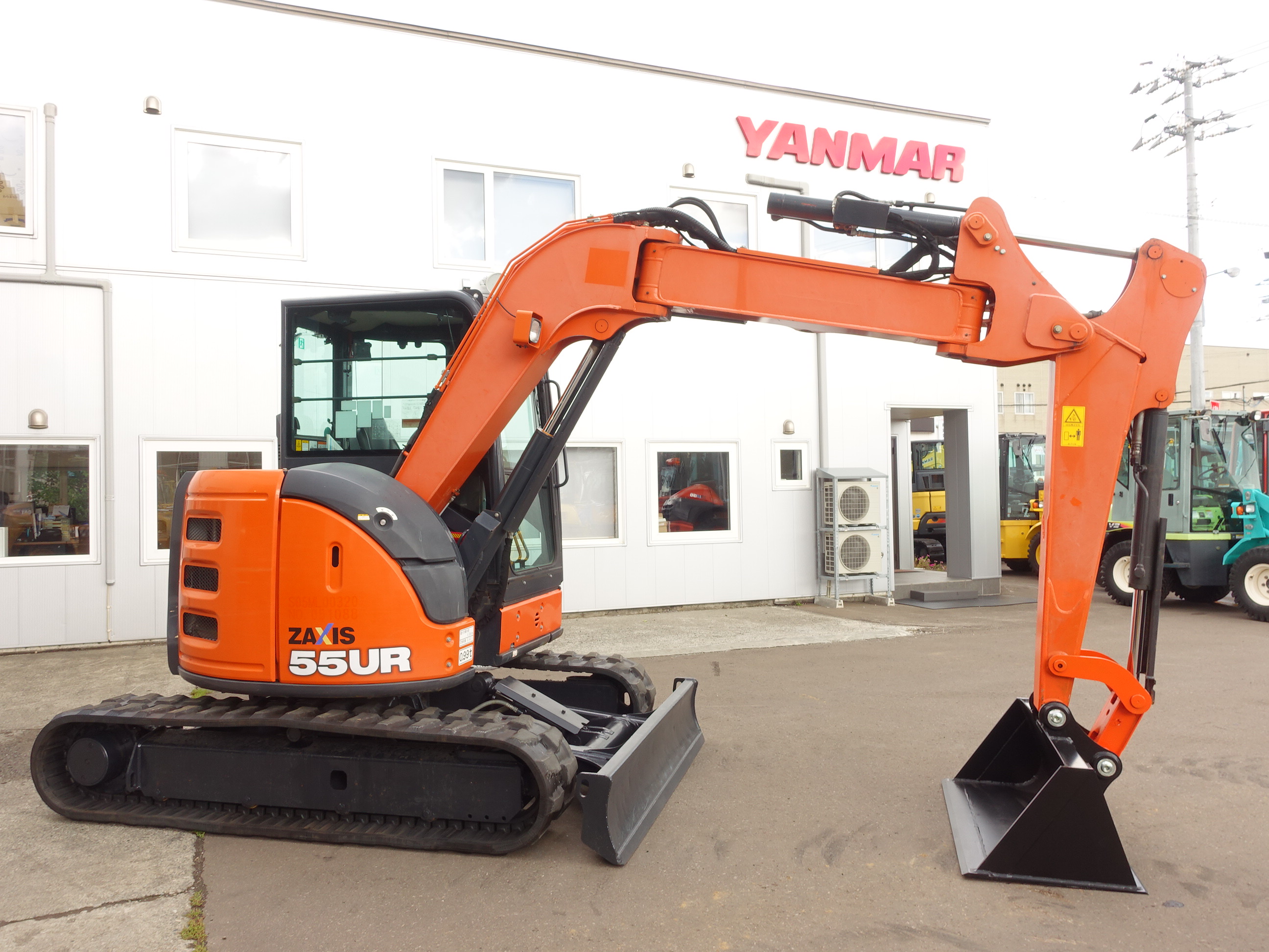 日立｜ZX55UR-5B｜エアコン｜バックホー｜中古