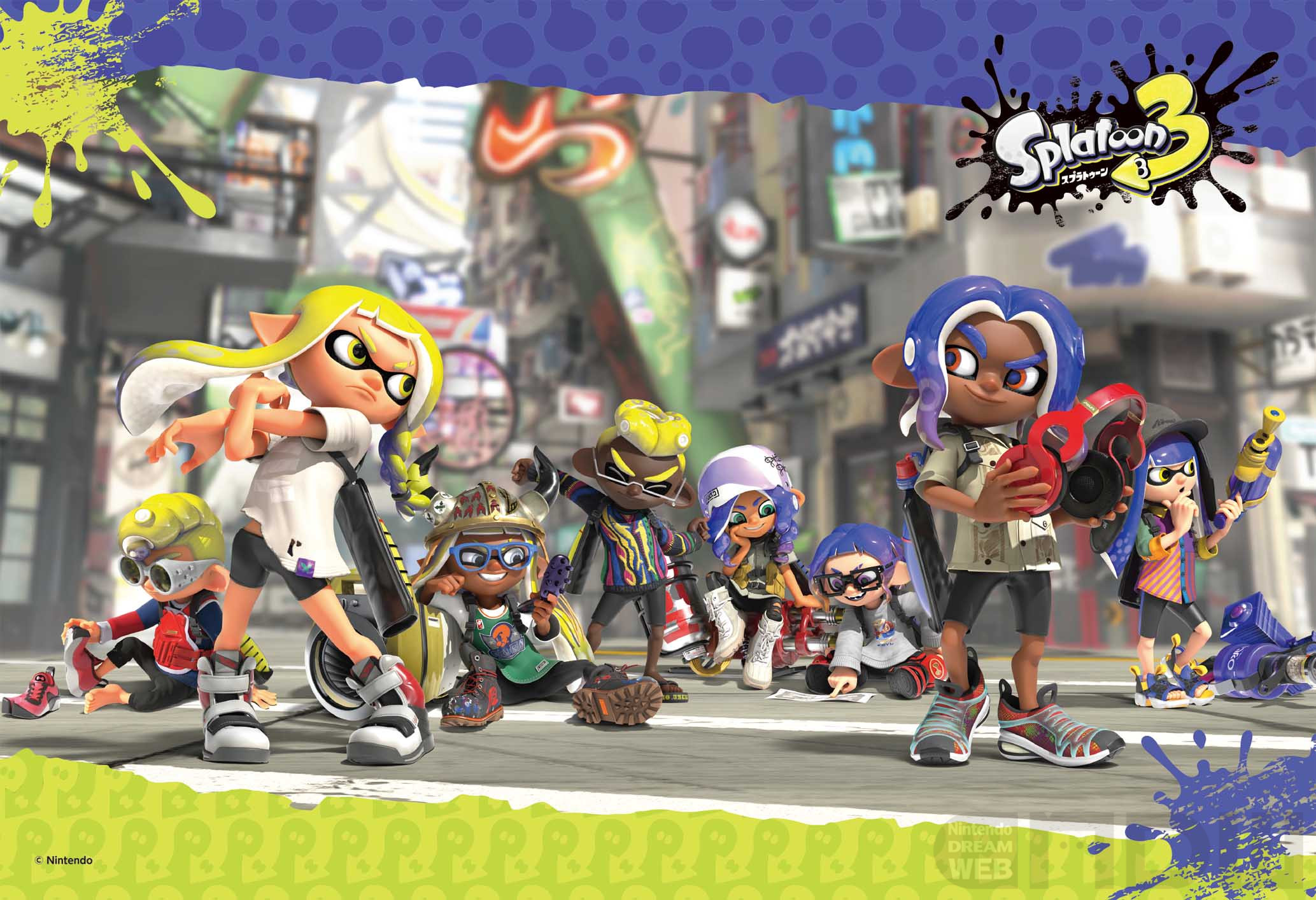 スプラトゥーン3』のジグソーパズルが11月に2種類登場 – Nintendo