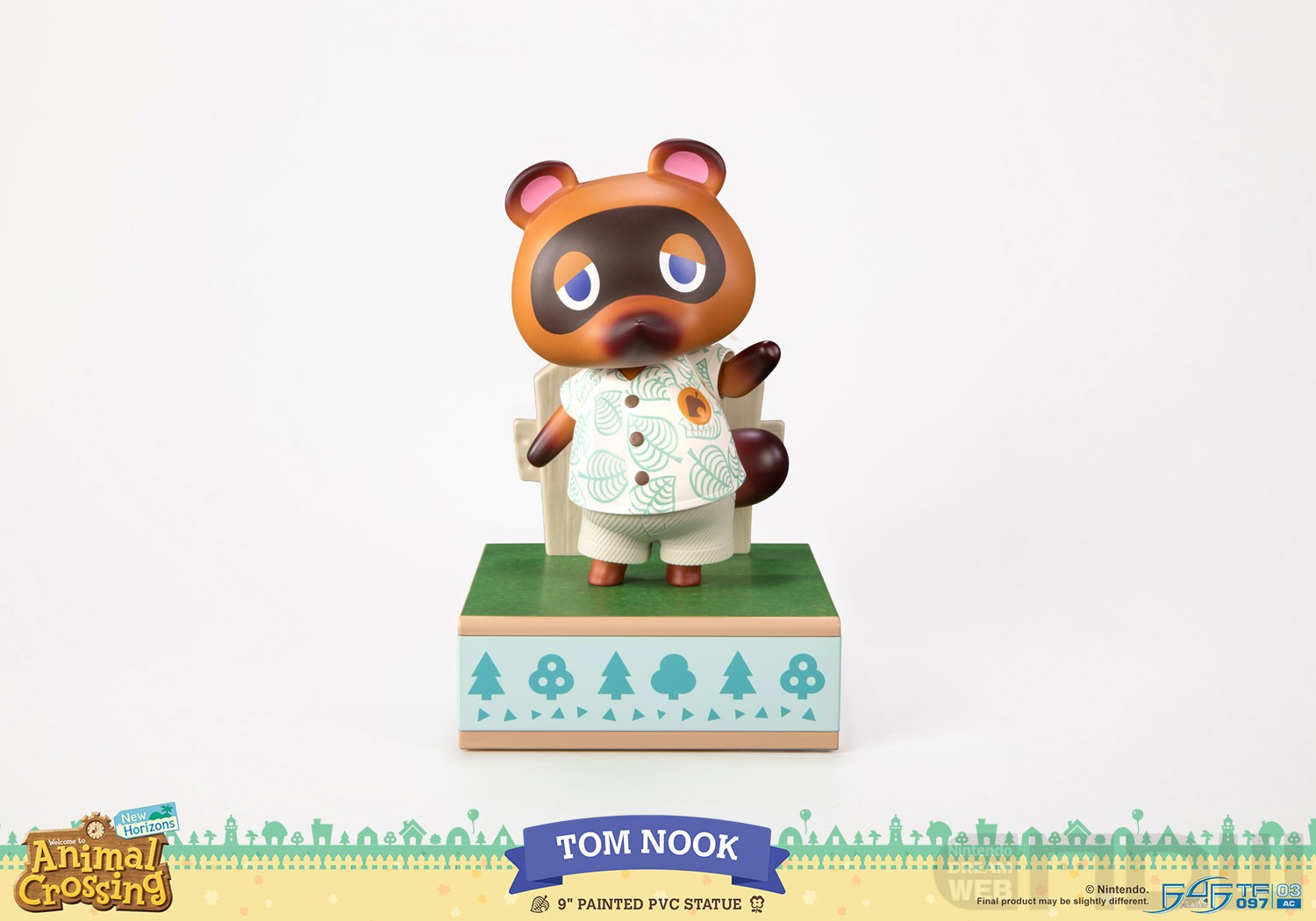 あつまれ どうぶつの森』より「たぬきち」のPVCスタチューが2025年4月