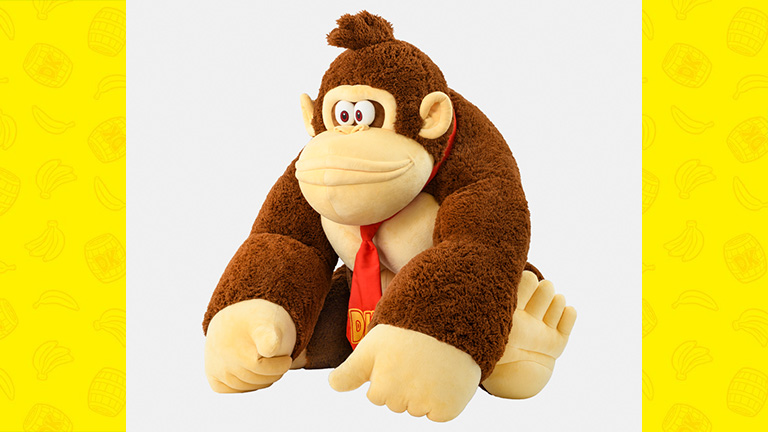 Nintendo TOKYO/OSAKA/KYOTOにて「大きなドンキーコングのぬいぐるみ