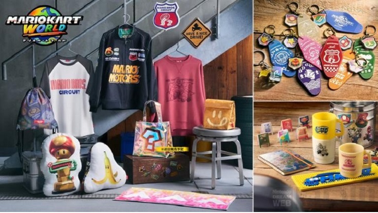 任天堂オフィシャルストアに『マリオカート ワールド』のグッズが登場