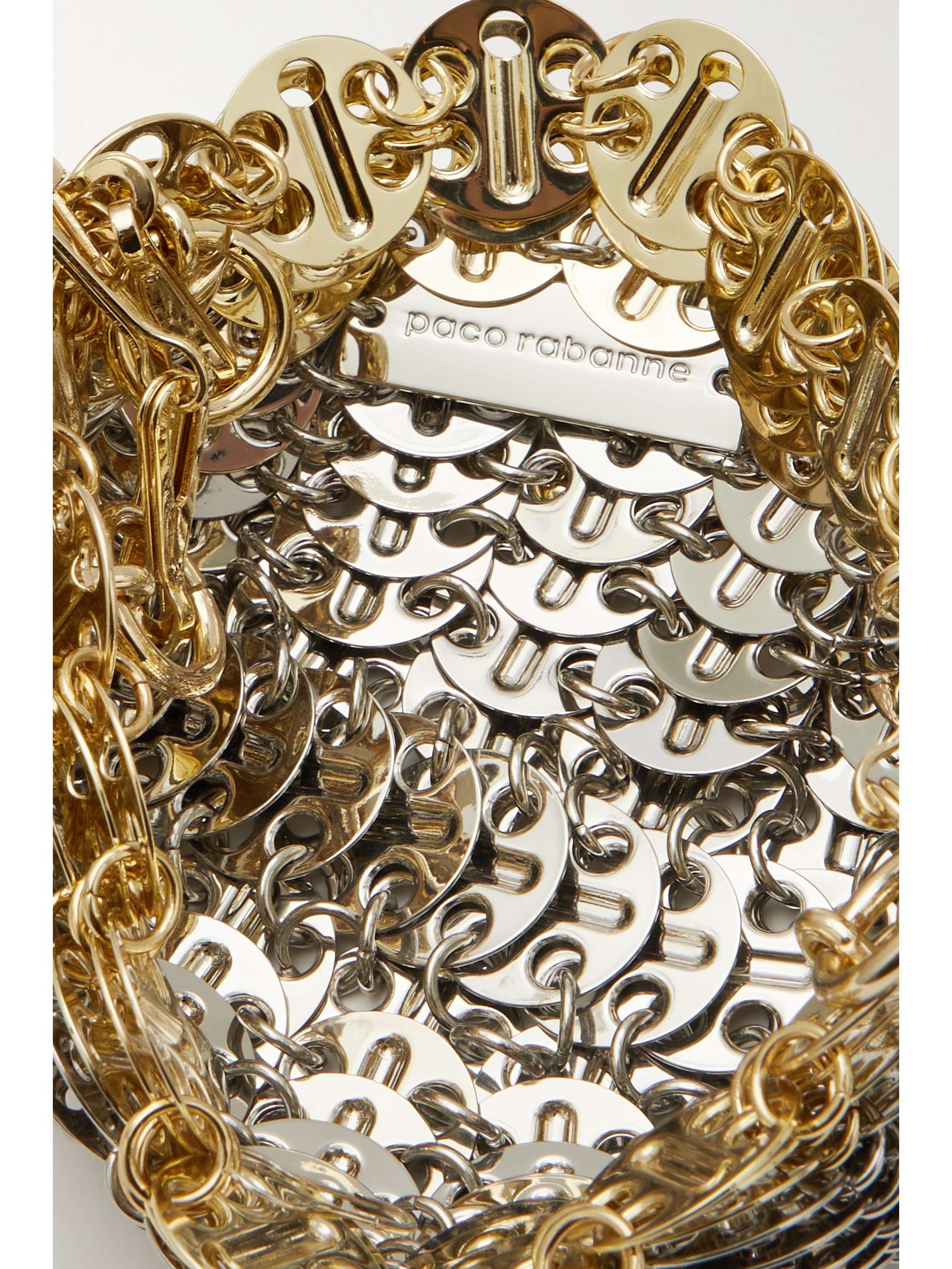 RABANNE 1969 Skyline Nano chainmail shoulder bag | NET-A-PORTER