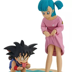 買取】DESKTOP REAL McCOY ドラゴンボールZ 06 孫悟空&ブルマ 約140m