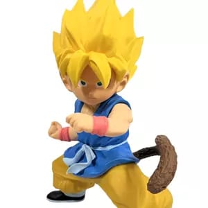 買取】ドラゴンボールGT 組立式DXソフビフィギュア2 スーパーサイヤ人