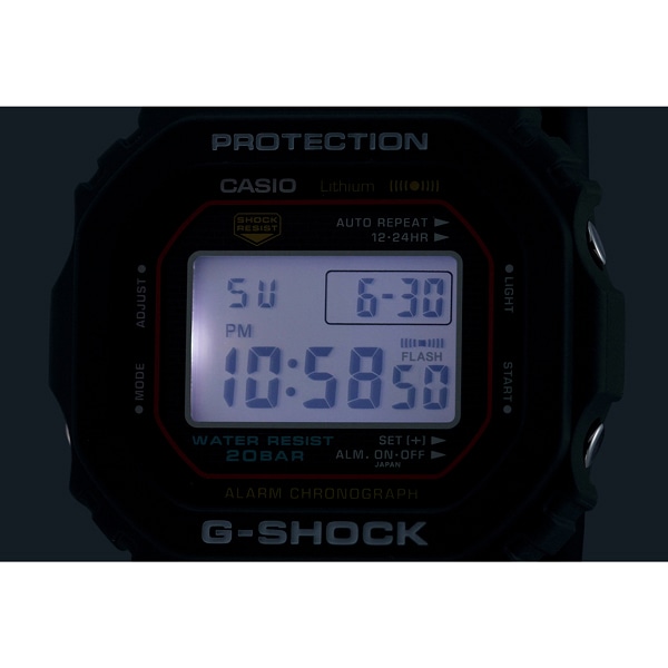 G-SHOCK 初代G-SHOCK復刻モデル DW-5000R-1AJF クォーツ メンズ