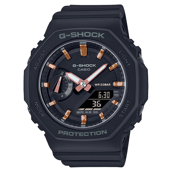 G-SHOCK オクタゴン GA-2100-1A1JF カーボンコアガード クォーツ