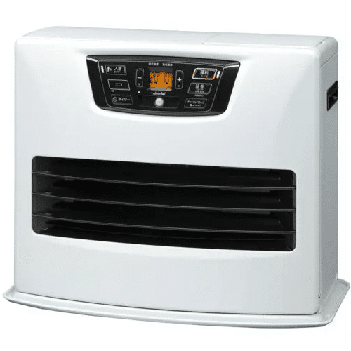 トヨトミ 人感センサー石油ファンヒーター LC-S53P(WT) ホームセンター