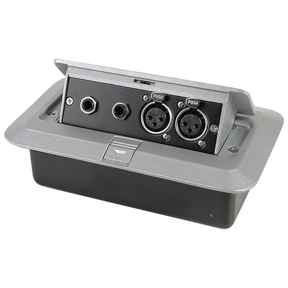 555-27500 STELLAR LABS, POP UP STAGE BOX, XLR-1/4