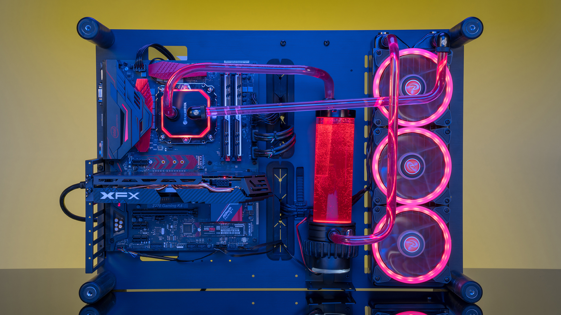 The Raijintek Paean open-frame PC case is a stunning work of