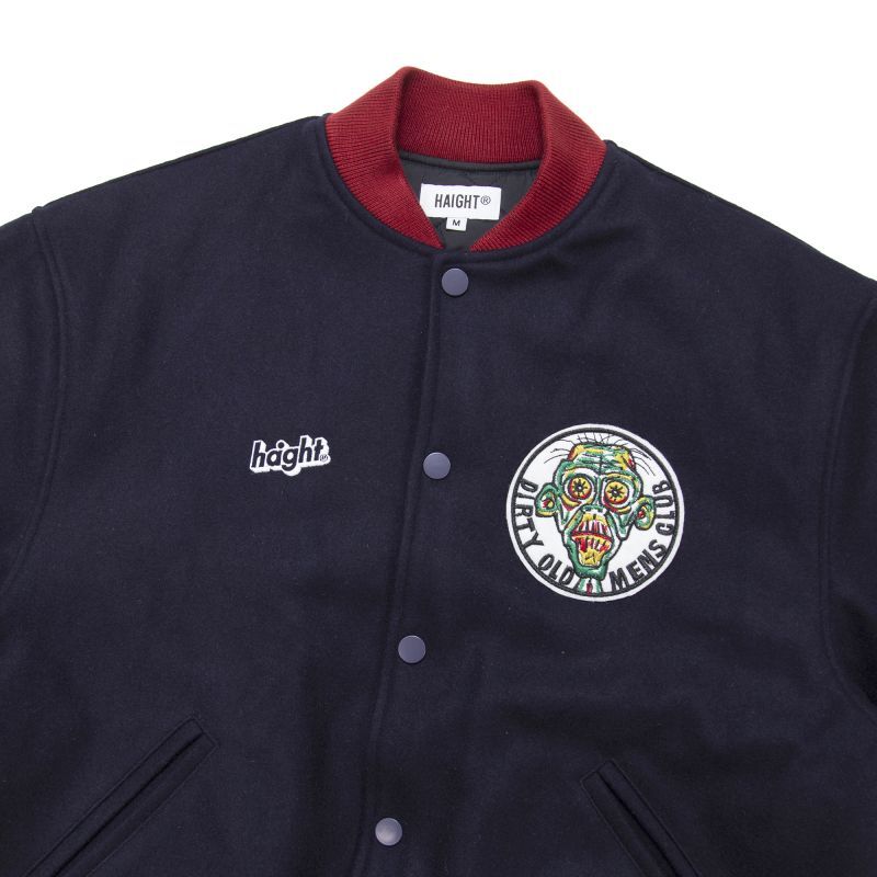 HAIGHT(ヘイト) ジャケット DIRTY OLD STADIUM JACKET 正規取扱通販