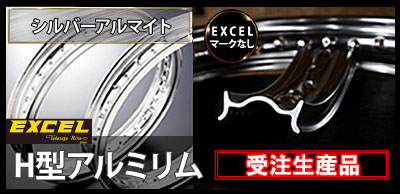 NEXXS JAPAN エクセル製H型アルミリム