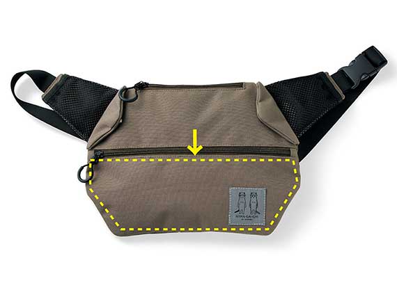 避難所でも旅行でも大活躍！体にピタッとフィットするセキュリティ