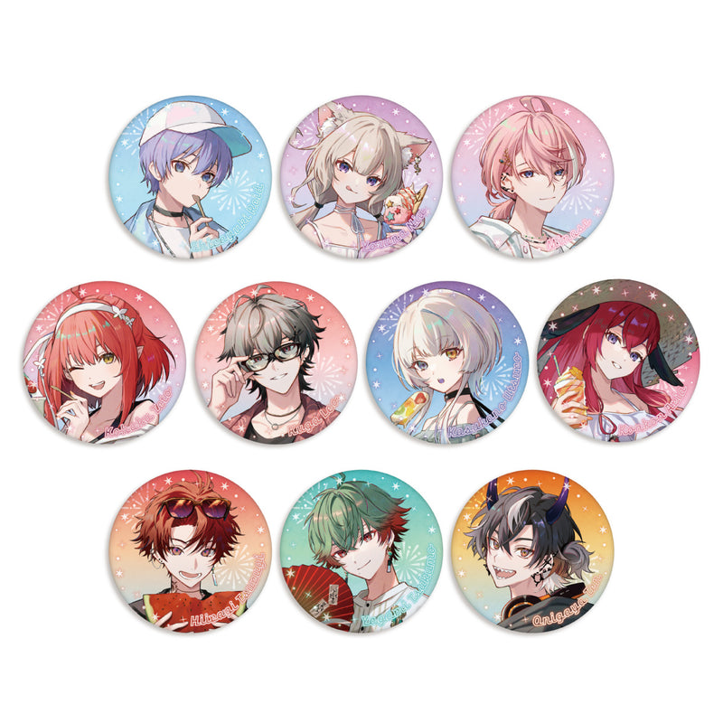 ゆづ 幽凪こなたB缶バッジ×10 デビュー記念】幽凪こなた缶バッジA